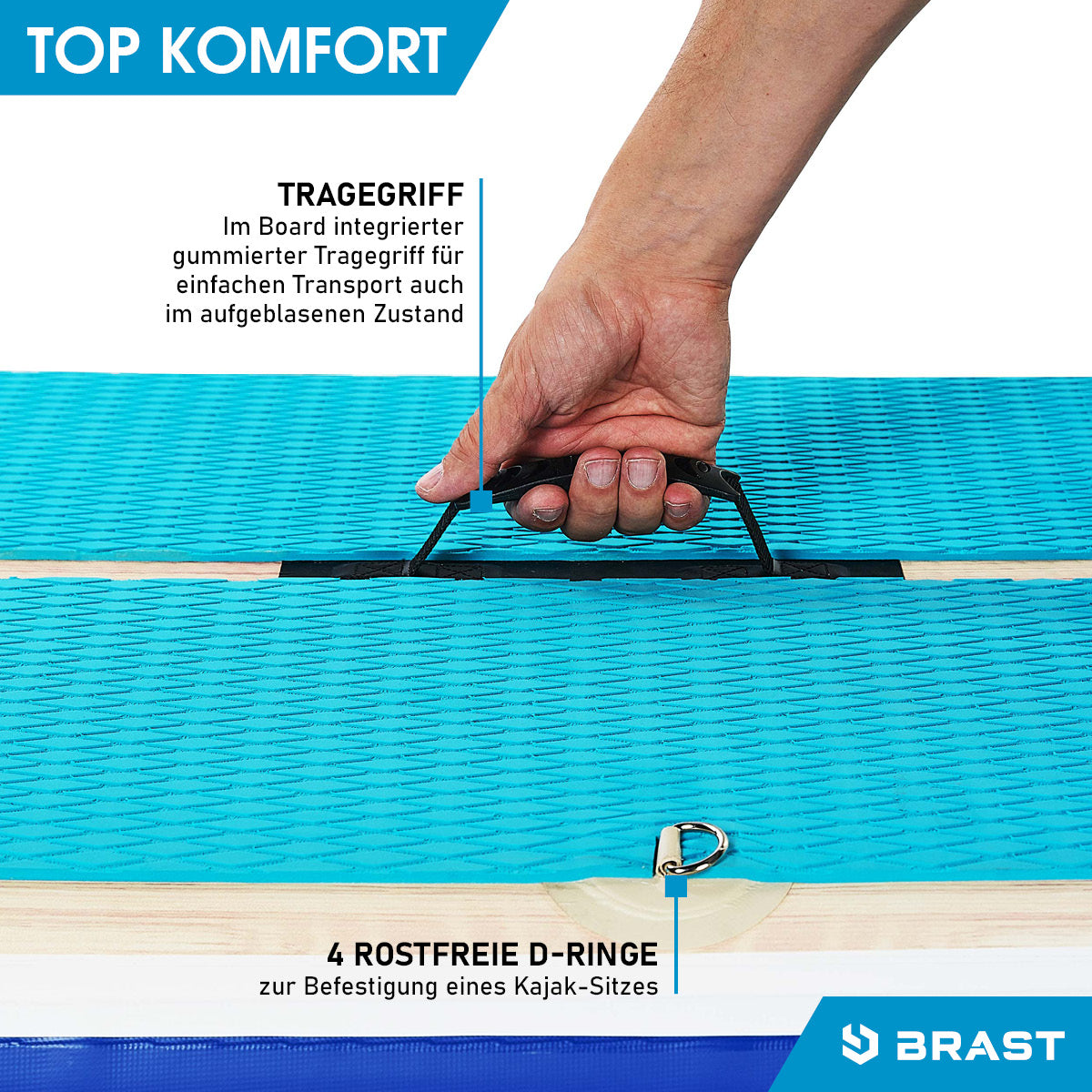 SUP Board aufblasbar TURTLE 320