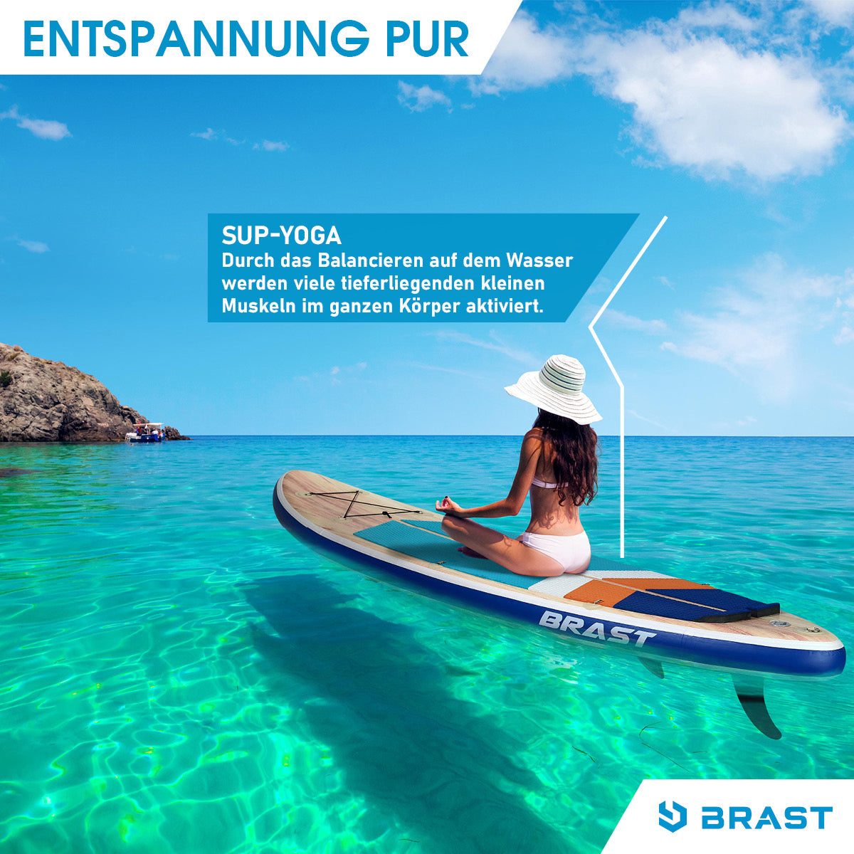 SUP Board aufblasbar TURTLE 320