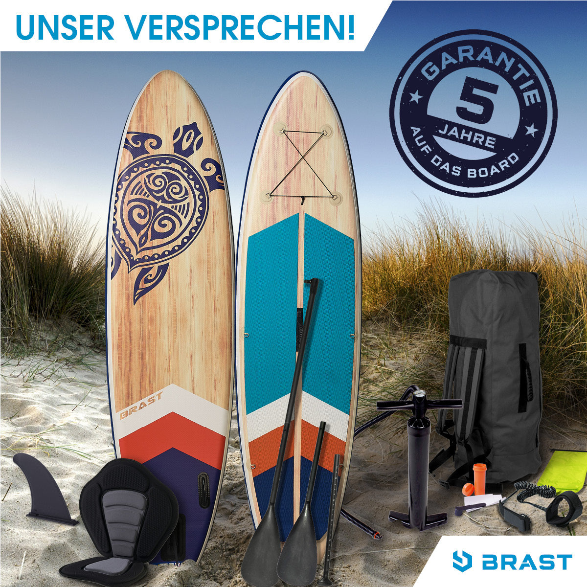 SUP Board aufblasbar TURTLE 320