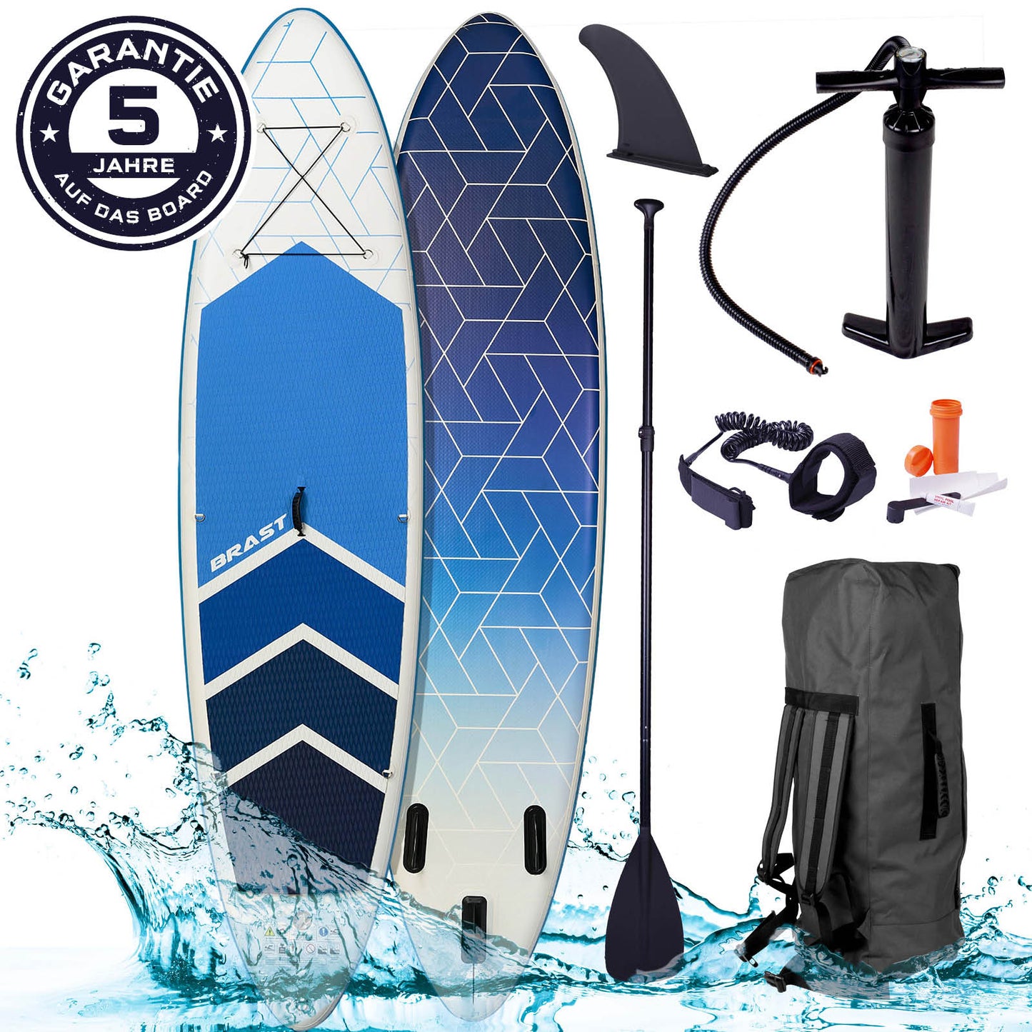 SUP Board aufblasbar GRID 320 blue