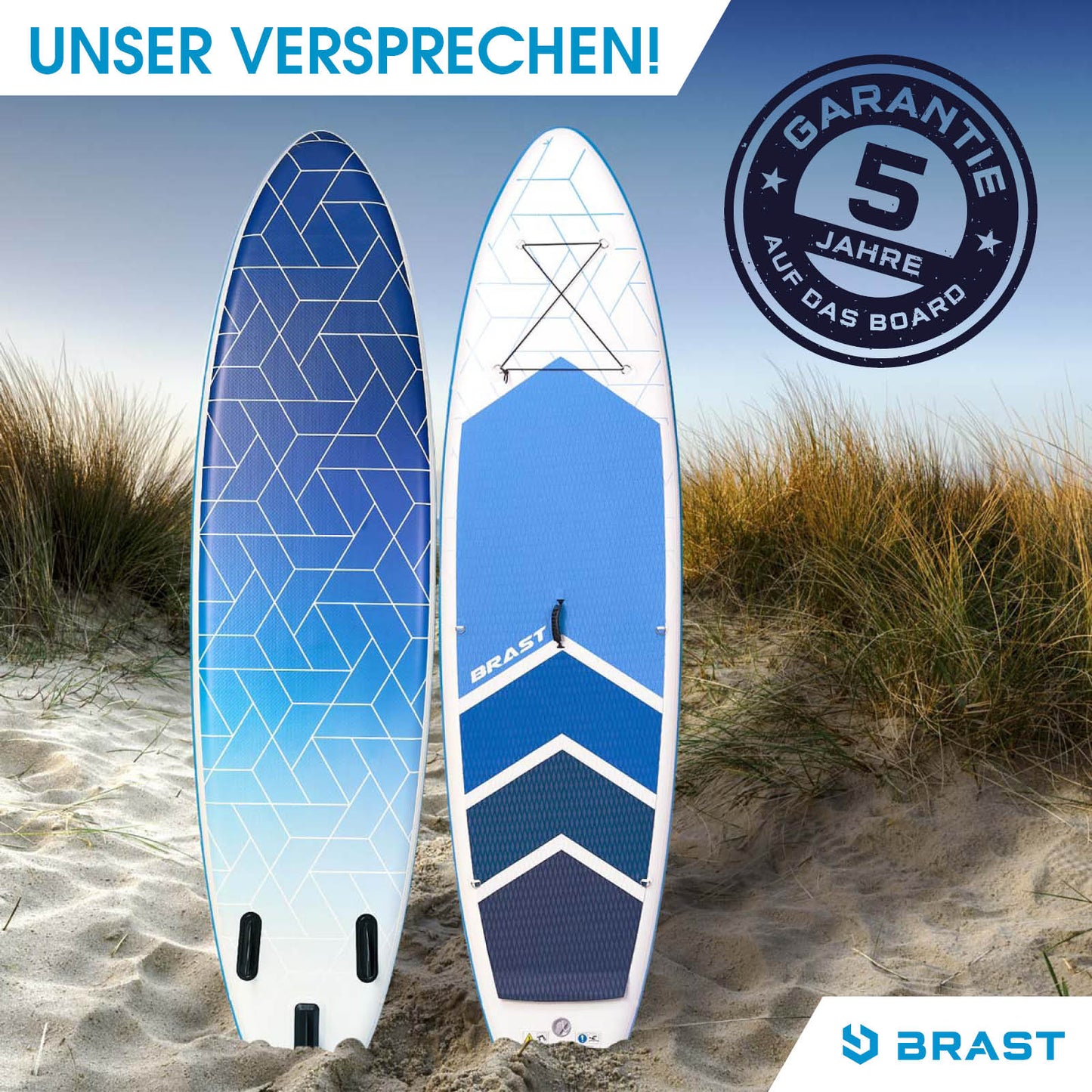 SUP Board aufblasbar GRID 320 blue
