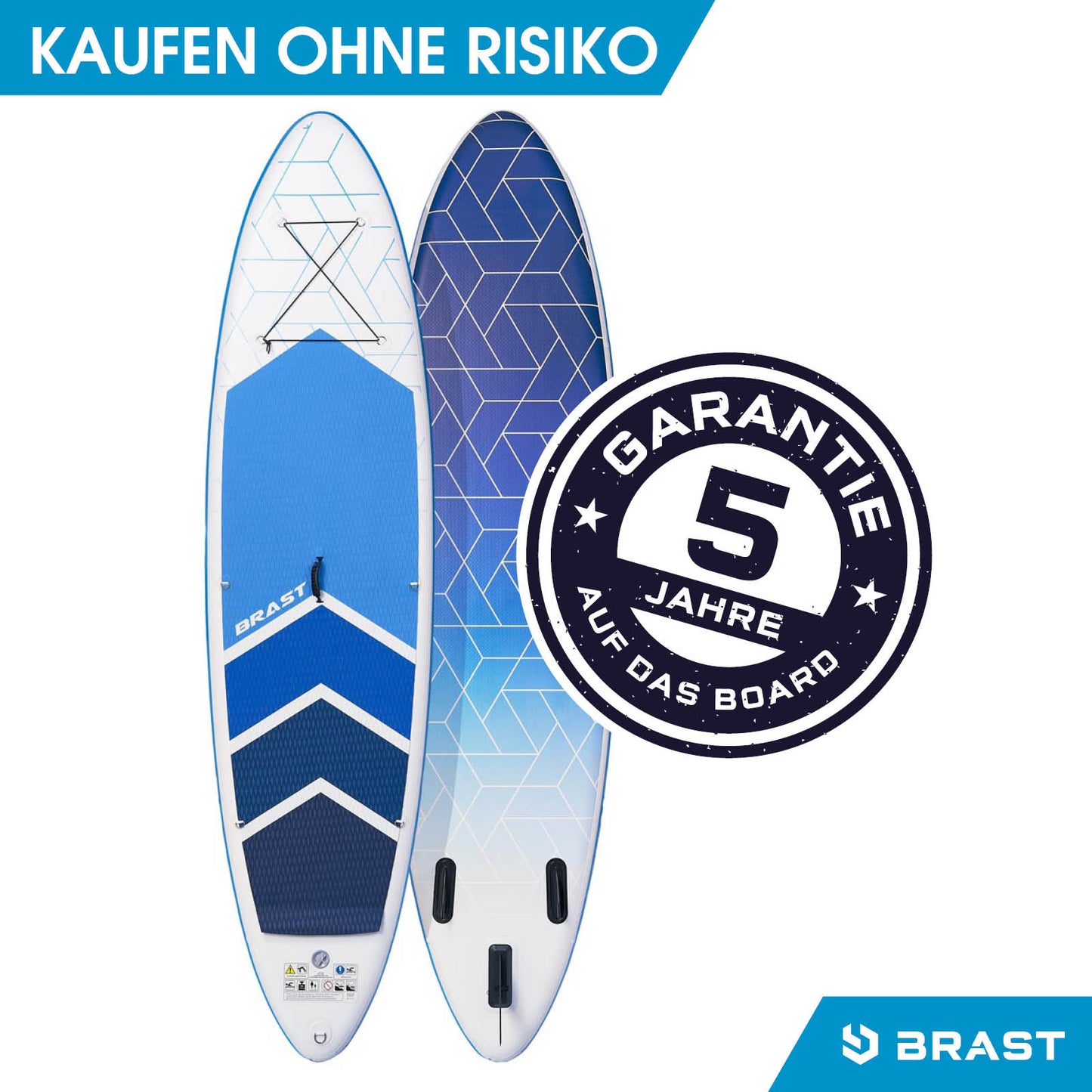 SUP Board aufblasbar GRID 320 blue