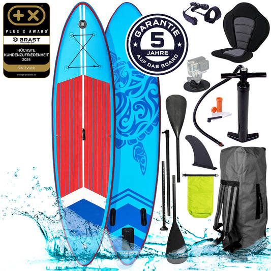 SUP Board aufblasbar TURTLE 320 blue