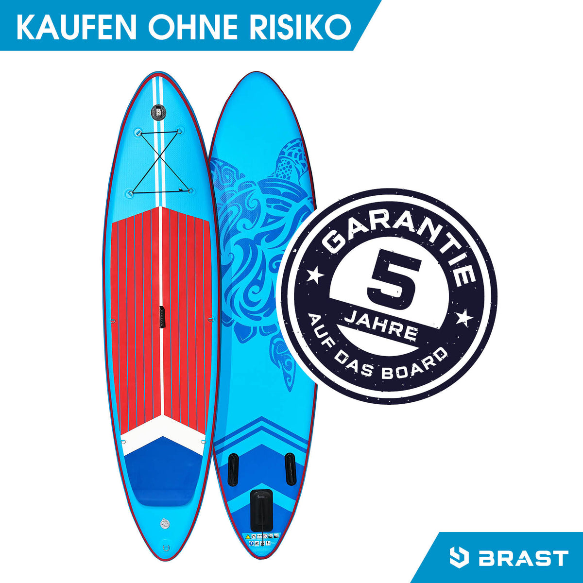 SUP Board aufblasbar TURTLE 320 blue