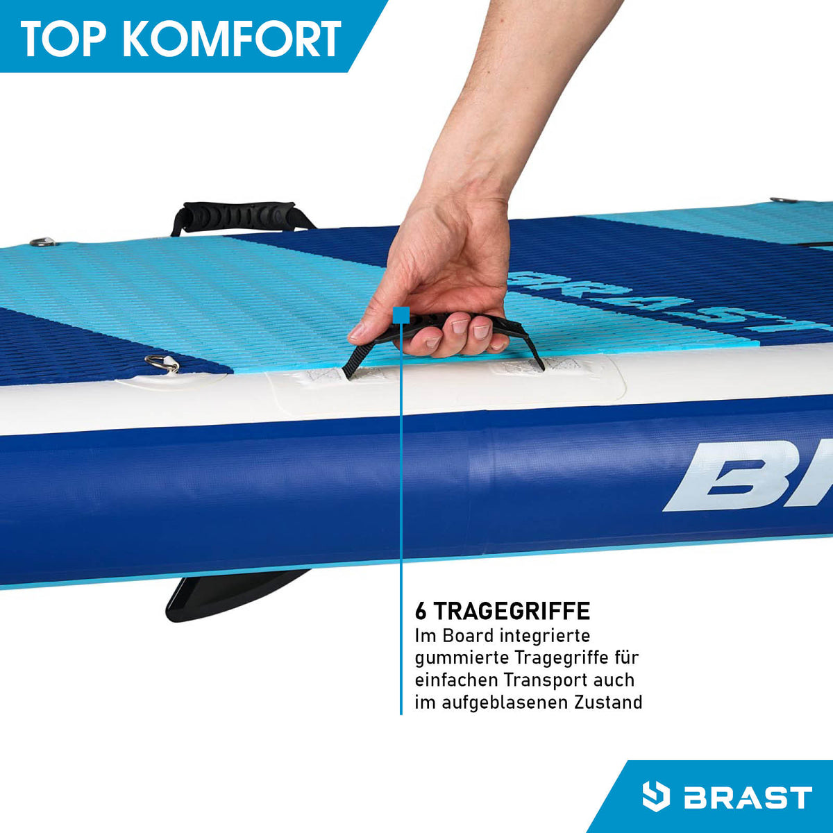 SUP Board aufblasbar FAMILY SHARK 370