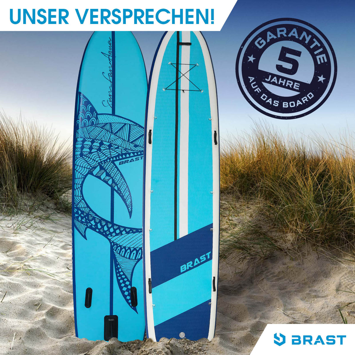 SUP Board aufblasbar FAMILY SHARK 370