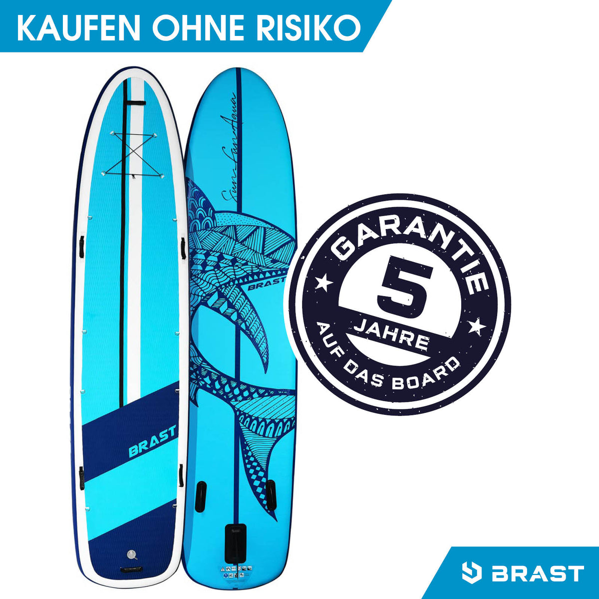 SUP Board aufblasbar FAMILY SHARK 370