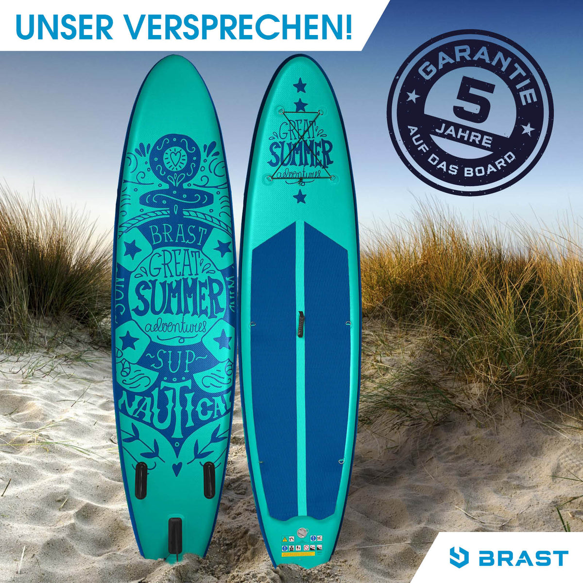 Aufblasbares SUP Board Set SUMMER 320 petrol