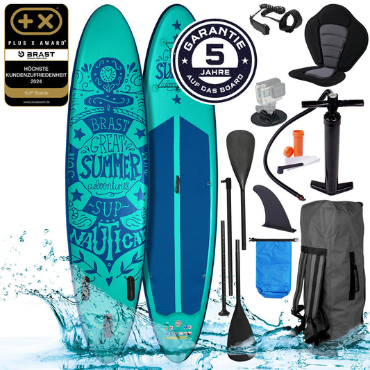 Aufblasbares SUP Board Set SUMMER 320 petrol