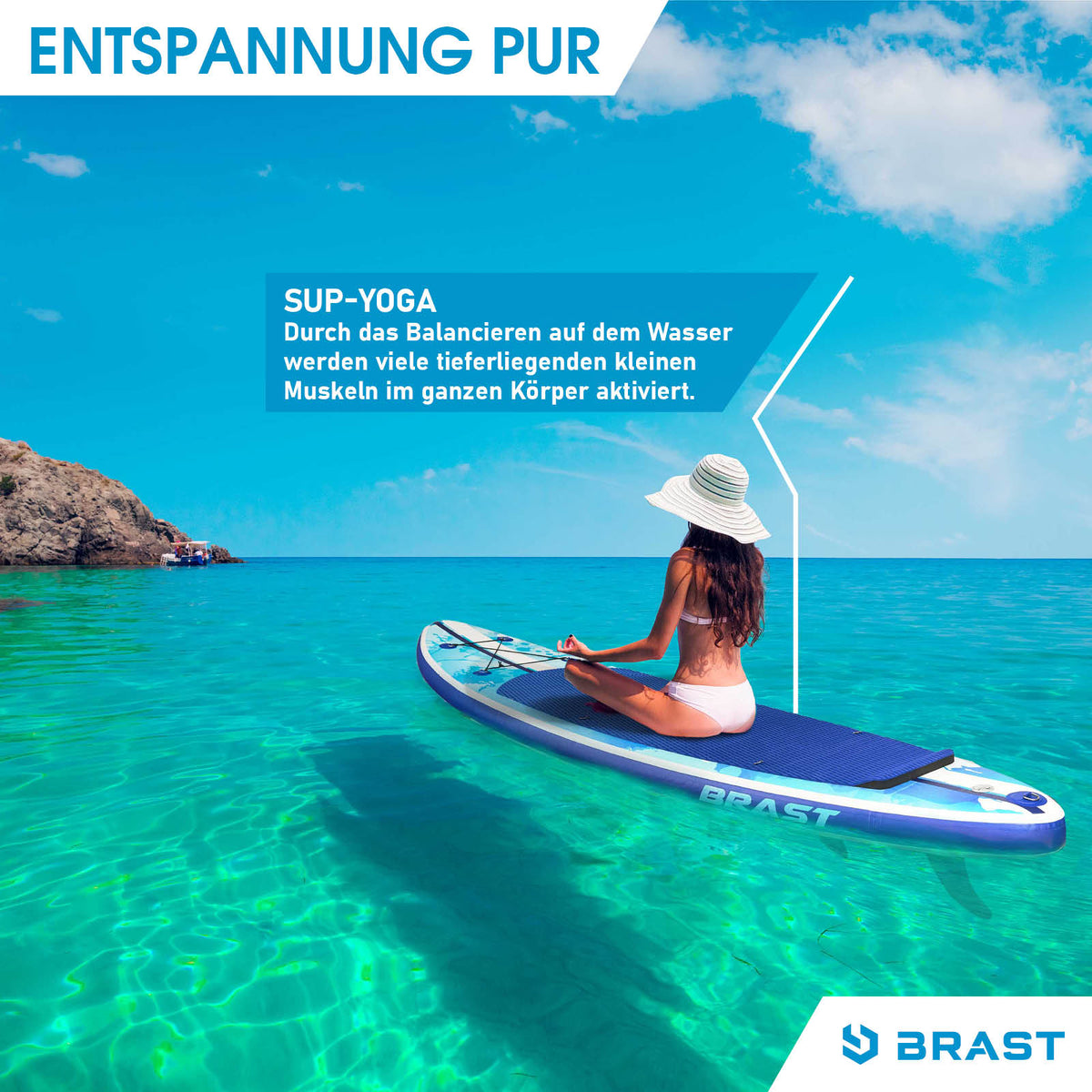SUP Board aufblasbar mit Sitz SHARK 320 Splash