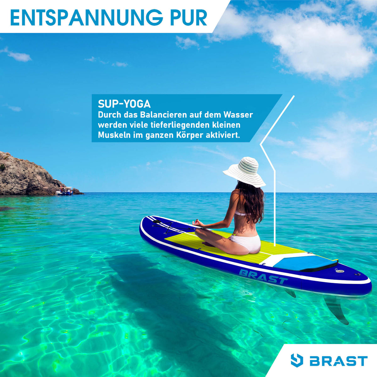 SUP Board aufblasbar TURTLE 320 dark blue