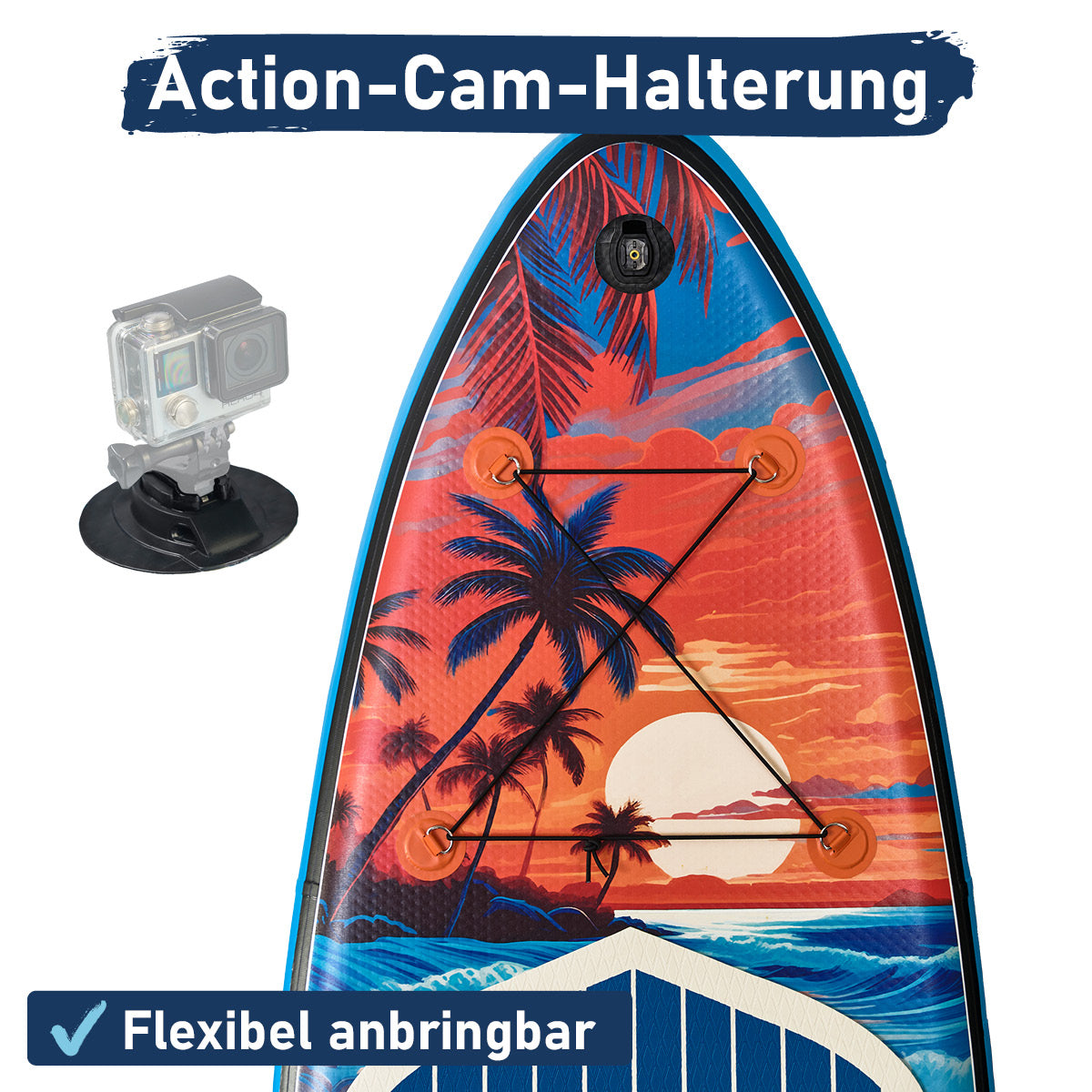 SUP Board aufblasbar TROPIC 320 Sunset