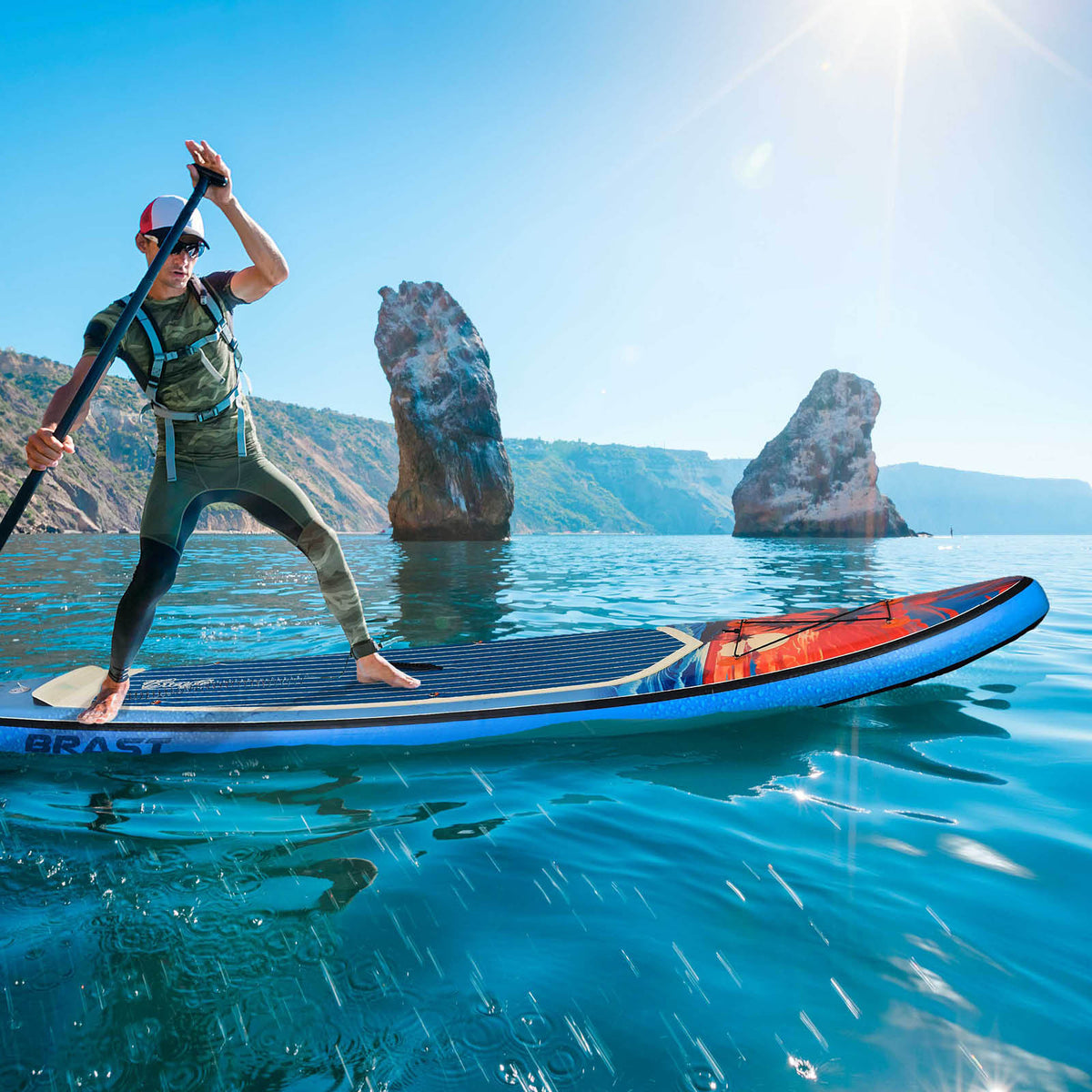 SUP Board aufblasbar TROPIC 320 Sunset
