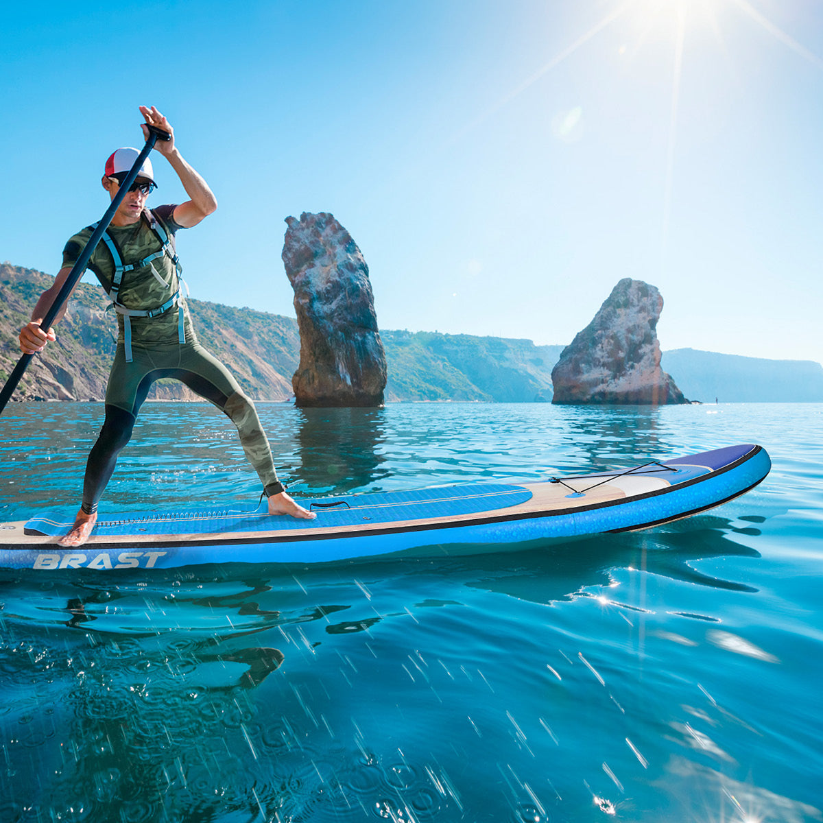 SUP Board aufblasbar TROPIC 320 Wave