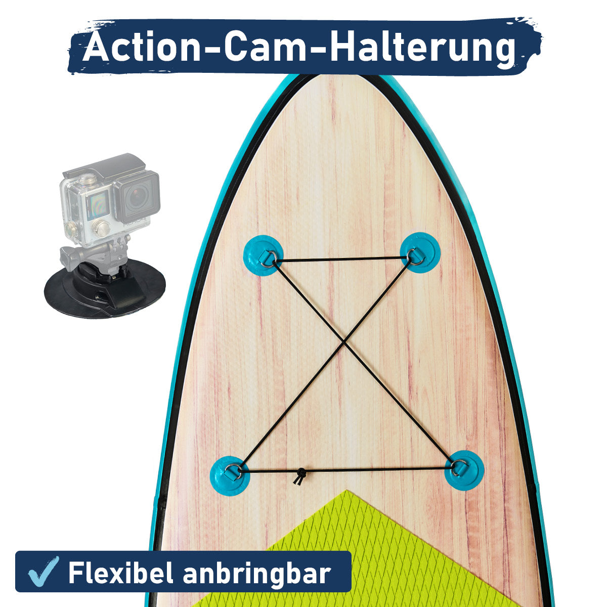 SUP Board aufblasbar TROPIC 320 petrol