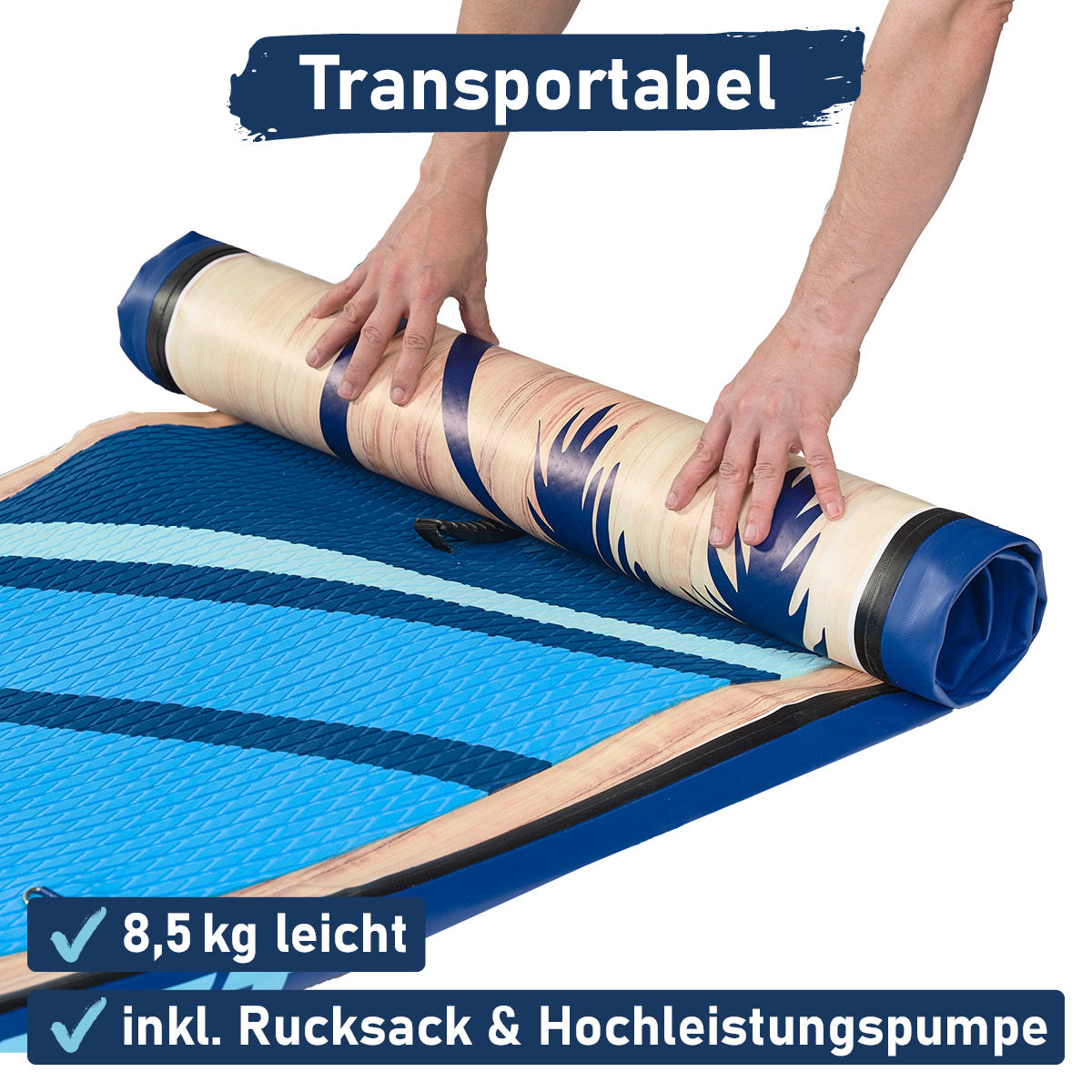 SUP Board aufblasbar TROPIC 320 blue