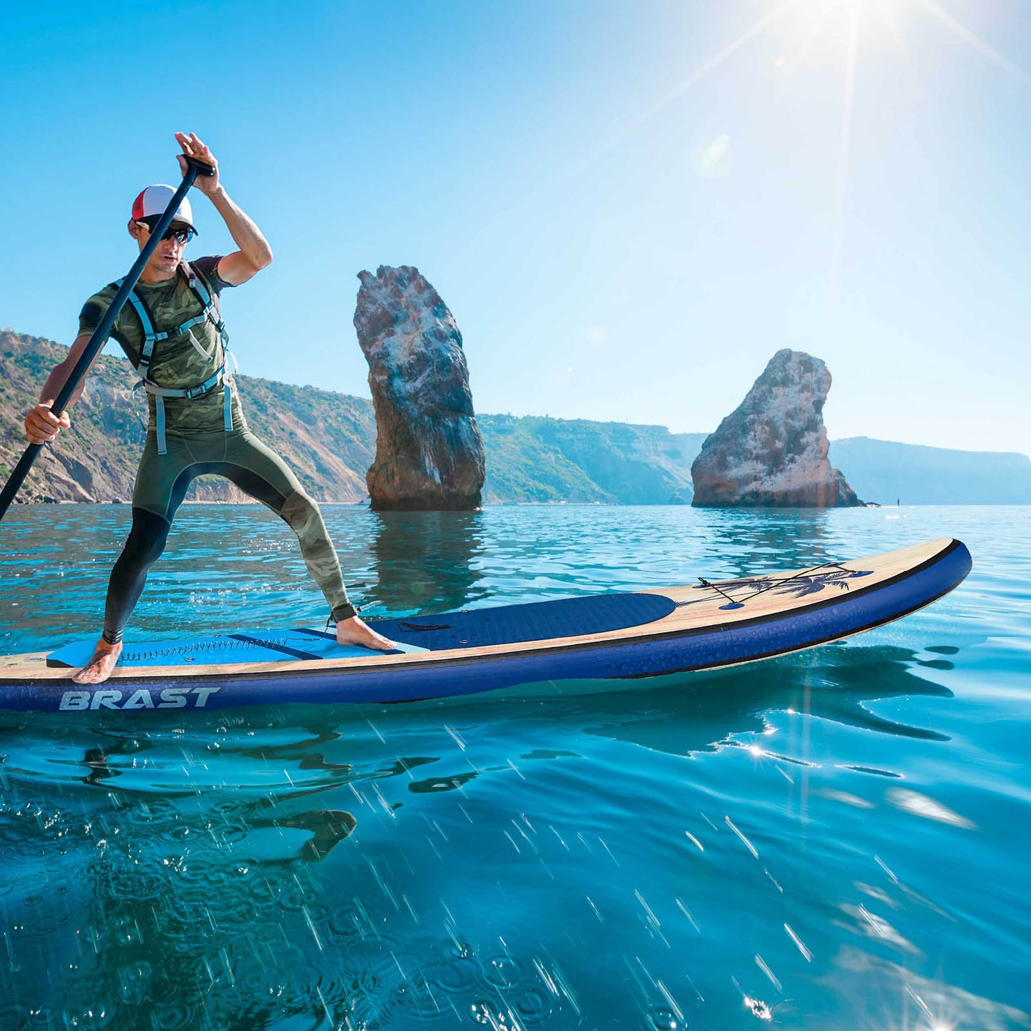 SUP Board aufblasbar TROPIC 320 blue