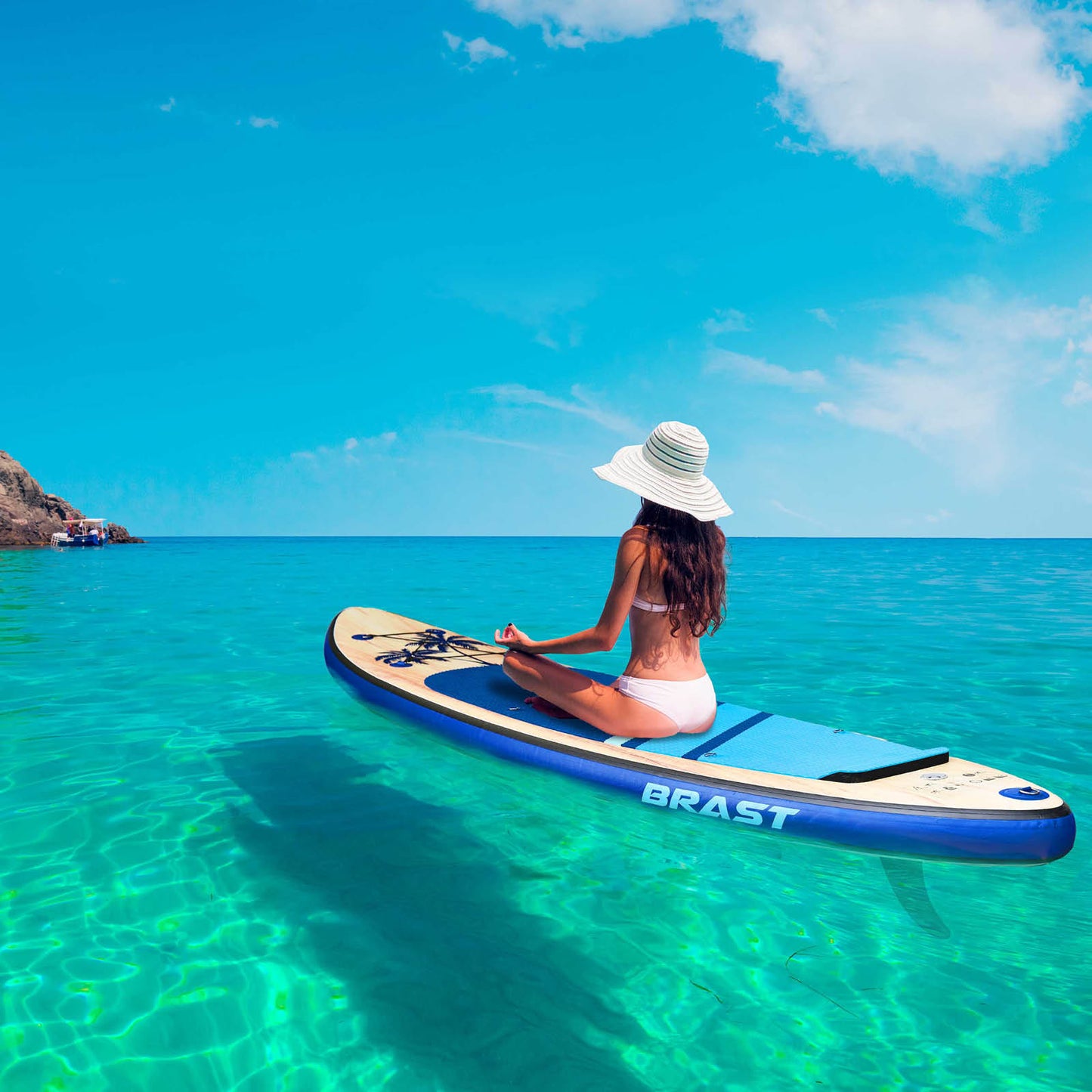 SUP Board aufblasbar TROPIC 320 blue