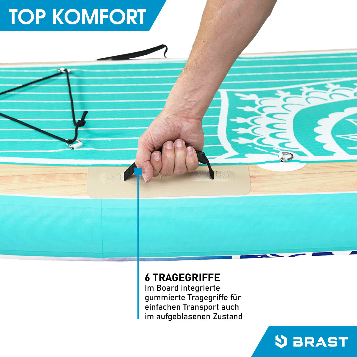 SUP Board aufblasbar FAMILY 370 Mandala