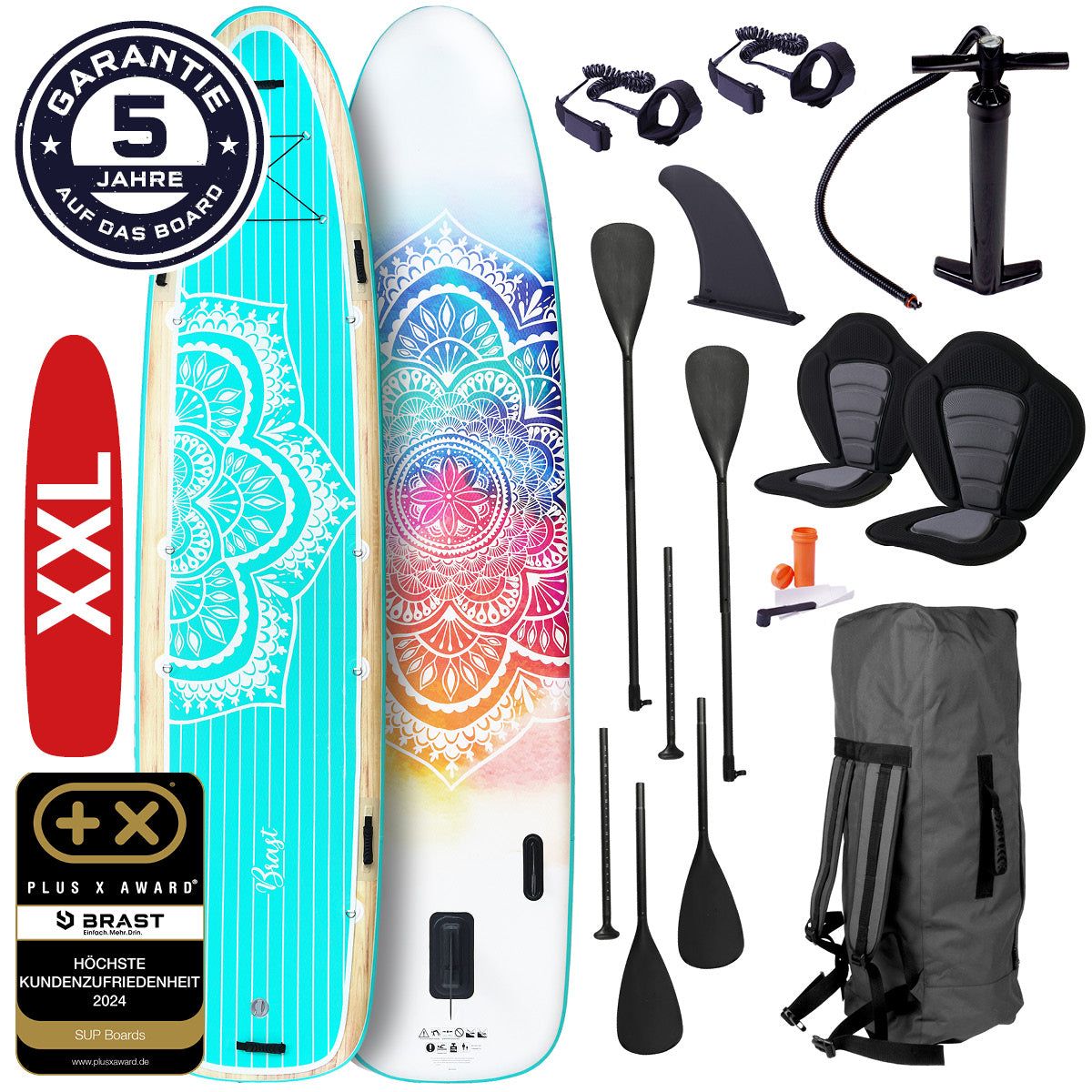 SUP Board aufblasbar FAMILY 370 Mandala