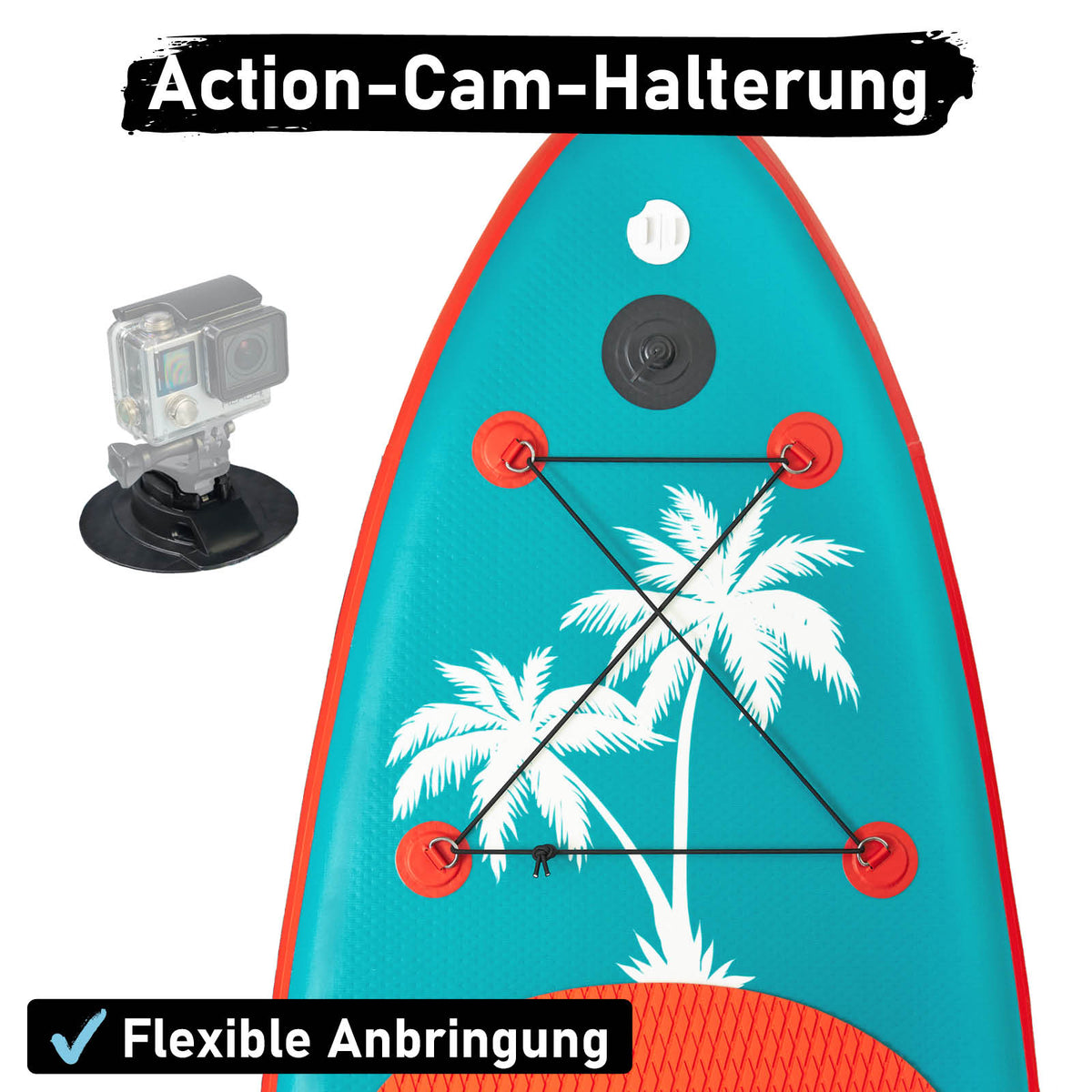 SUP Board aufblasbar LED 320 Hawaii