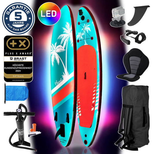 SUP Board aufblasbar LED 320 Hawaii