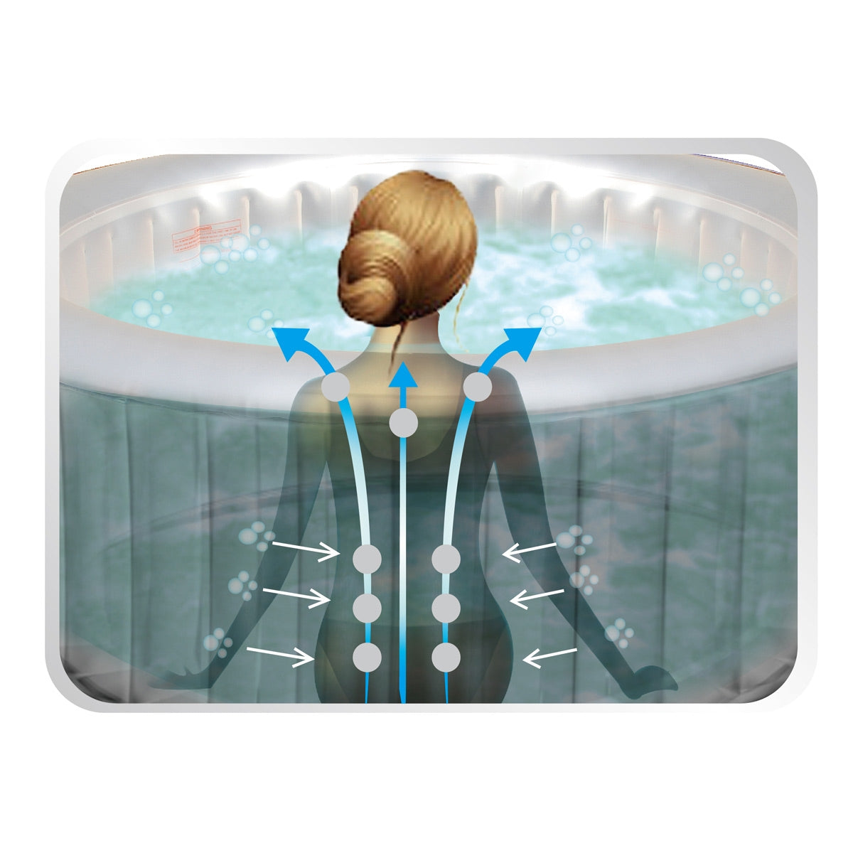 Aufblasbarer Whirlpool MSpa Alpine Delight