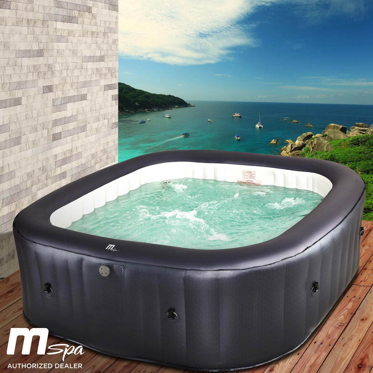 MSpa Whirlpool Otium 6 Personen aufblasbar