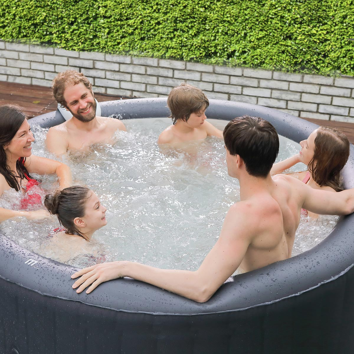 MSpa Whirlpool aufblasbar RIMBA 8 Personen
