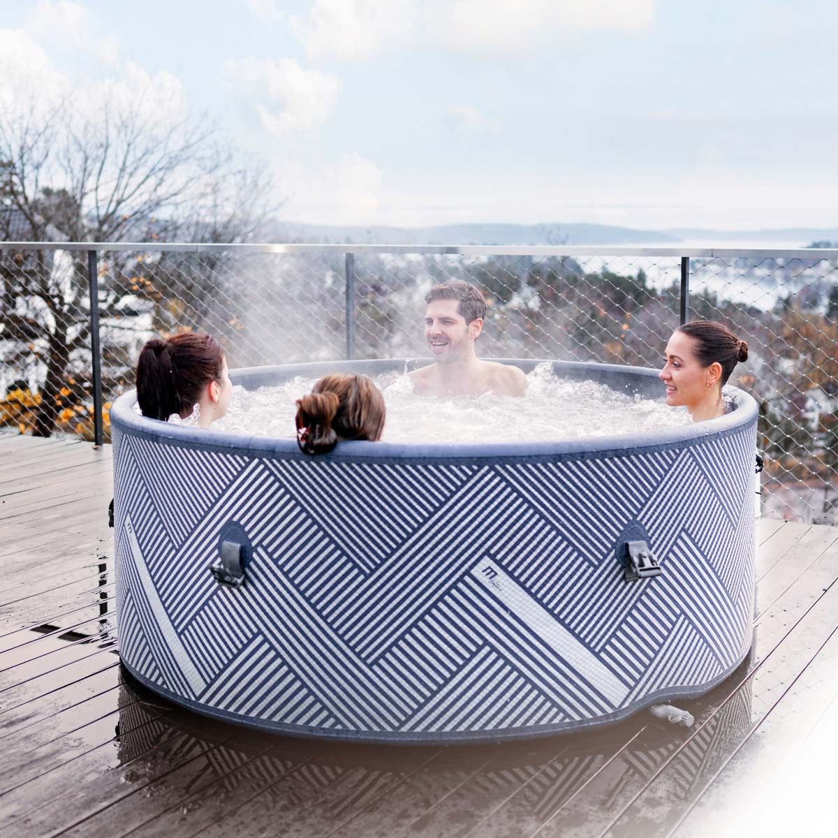 MSpa Whirlpool Naval 6 Personen aufblasbar