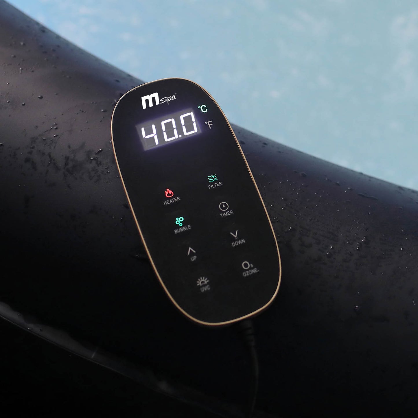 Aufblasbarer Whirlpool MSpa AURORA URBAN 6 Personen mit LED