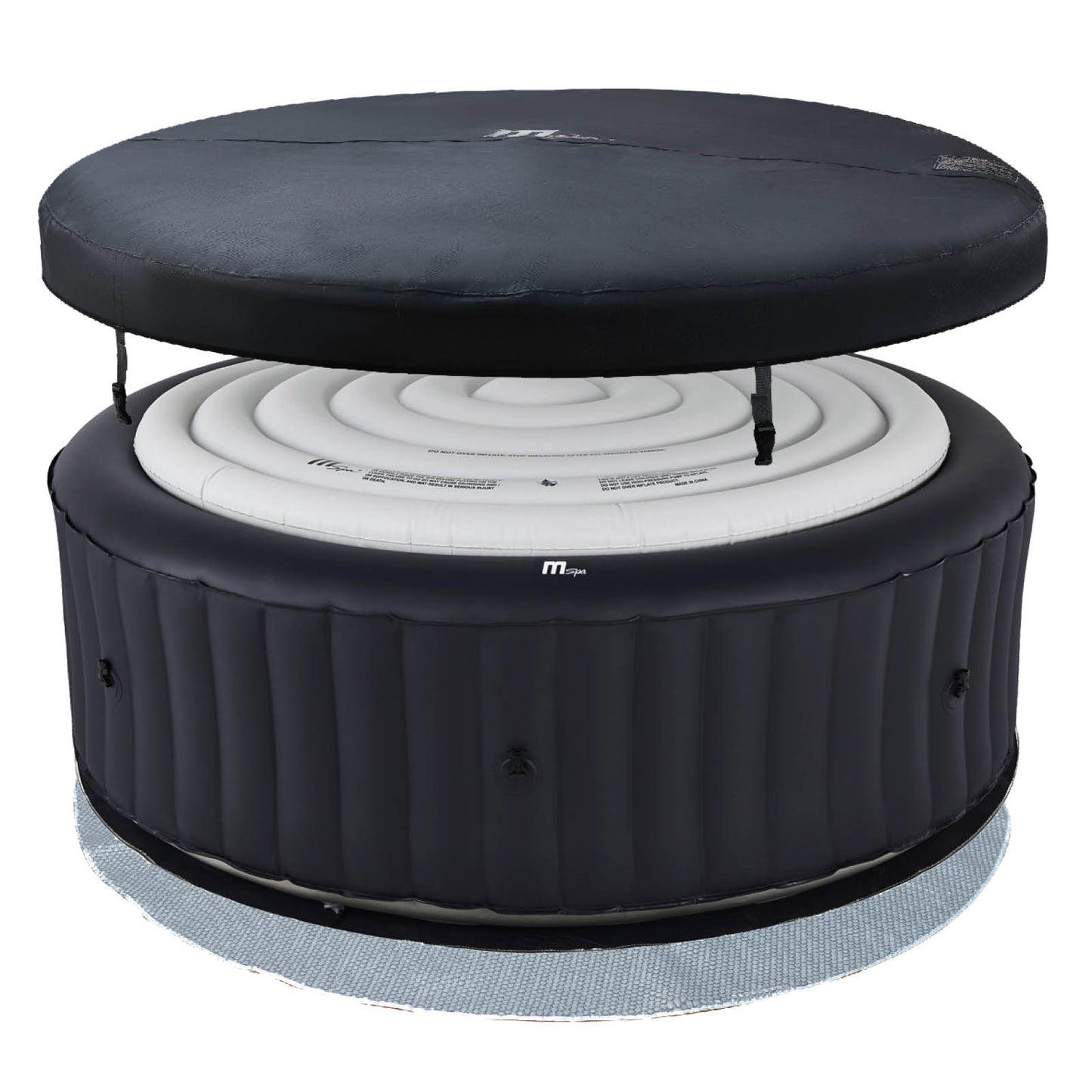 Aufblasbarer Whirlpool MSpa AURORA URBAN 6 Personen mit LED