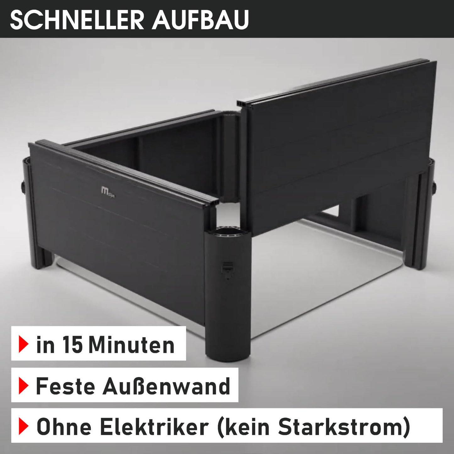 Mspa Whirlpool OSLO FRAME 6 Personen mit LED