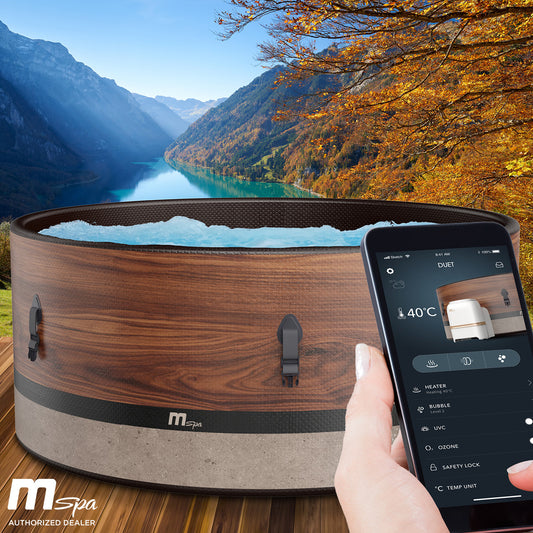 Aufblasbarer Whirlpool MSpa DUET 6 Personen