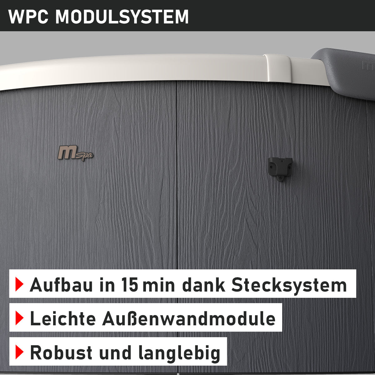 BRAST MSpa Whirlpool ROVA 6 Personen
