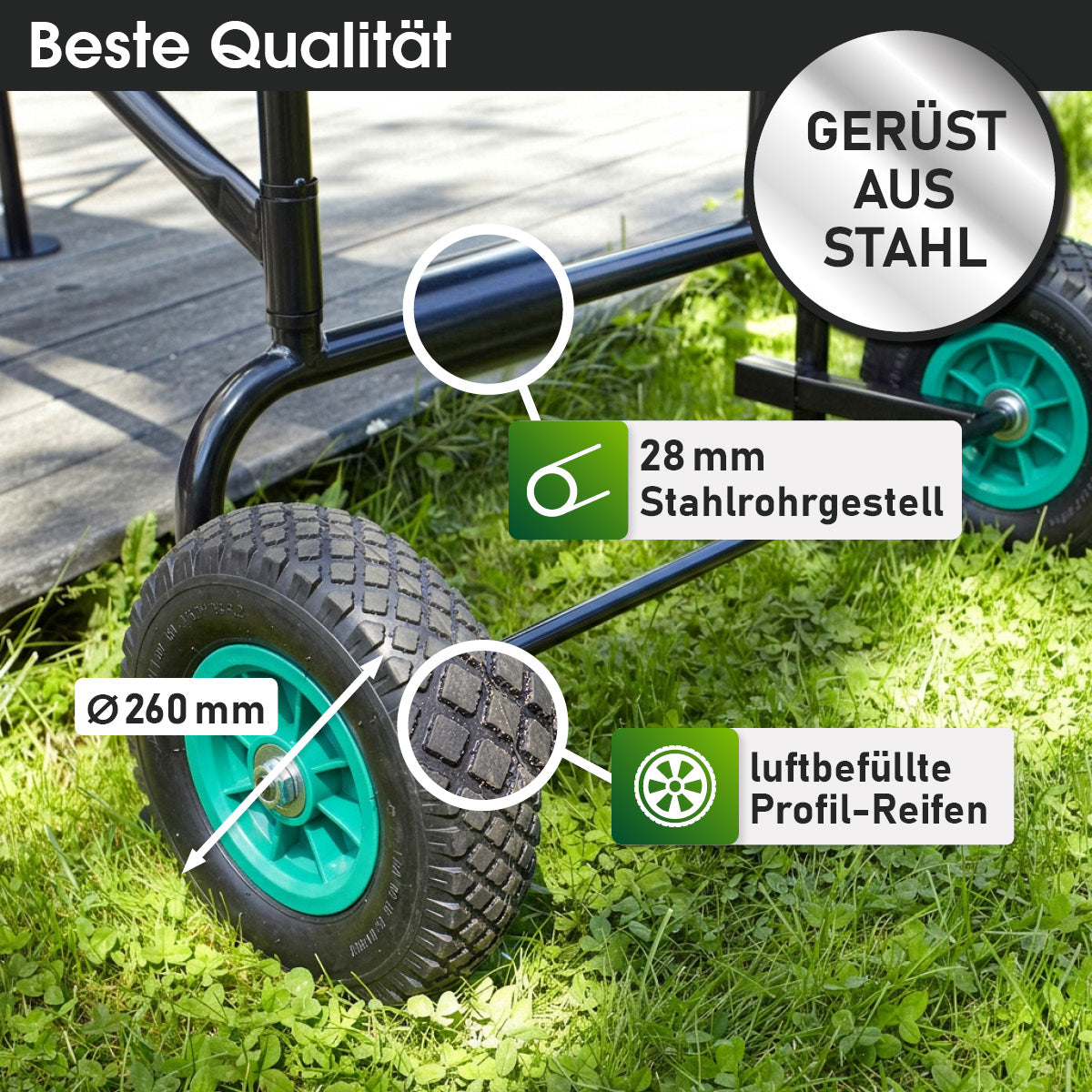 BRAST mobiles Arbeitsgerüst auf Rädern