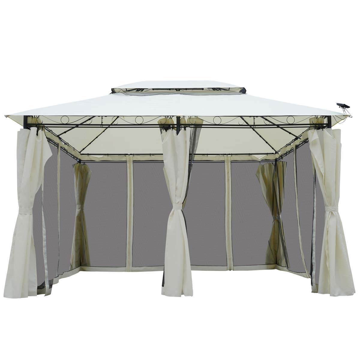 Pavillon EASINESS 3x4m beige inkl. Moskitonetz