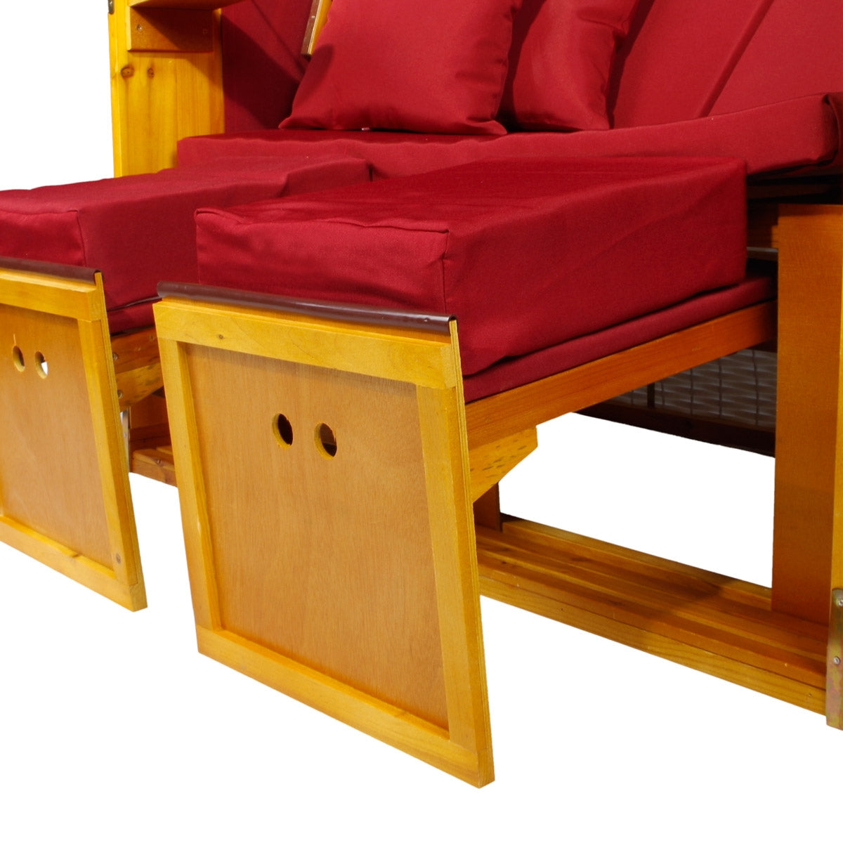 Strandkorb "Flexi" Grundmodell rot