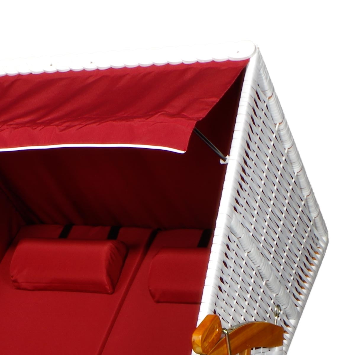 Strandkorb "Flexi" Grundmodell rot