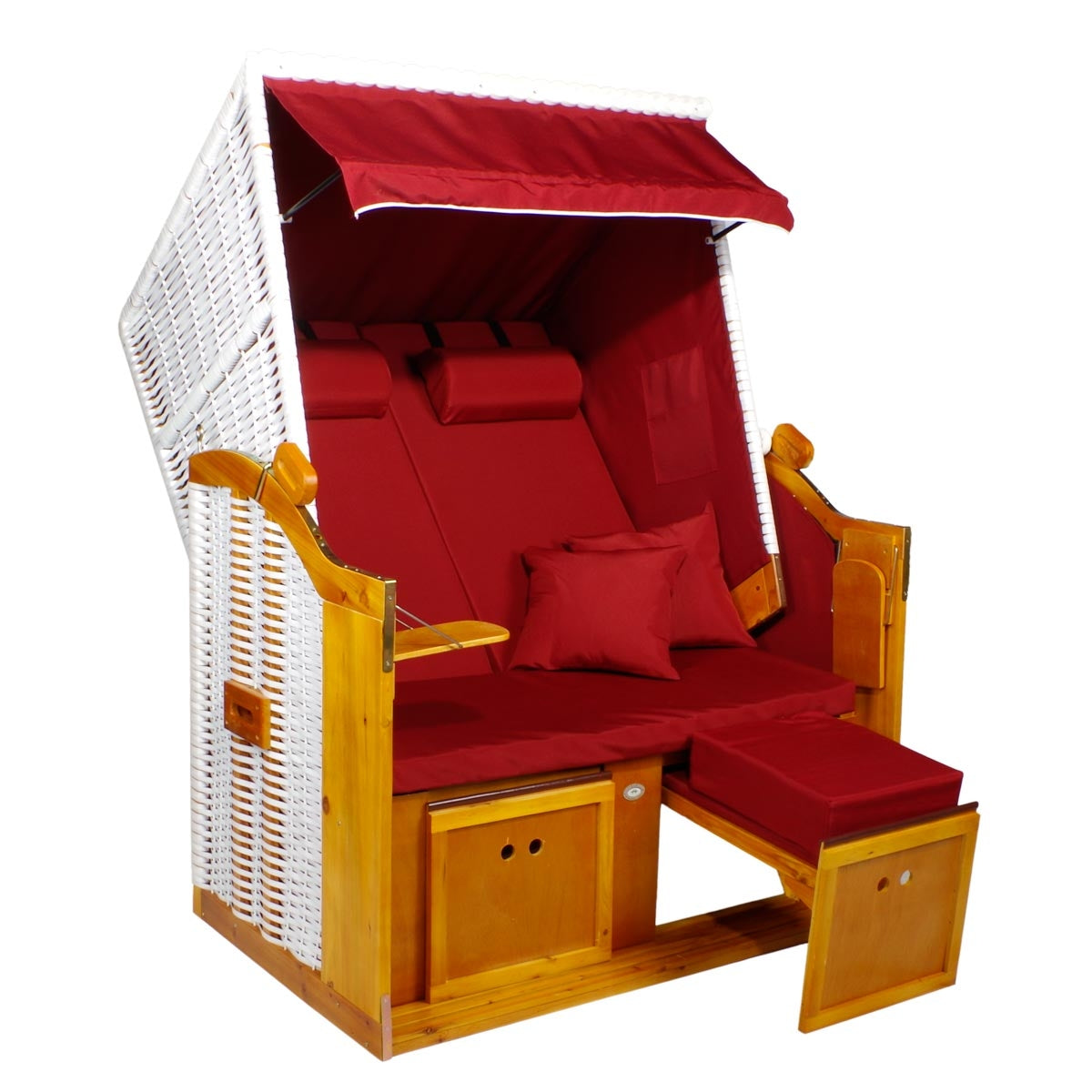 Strandkorb "Flexi" Grundmodell rot