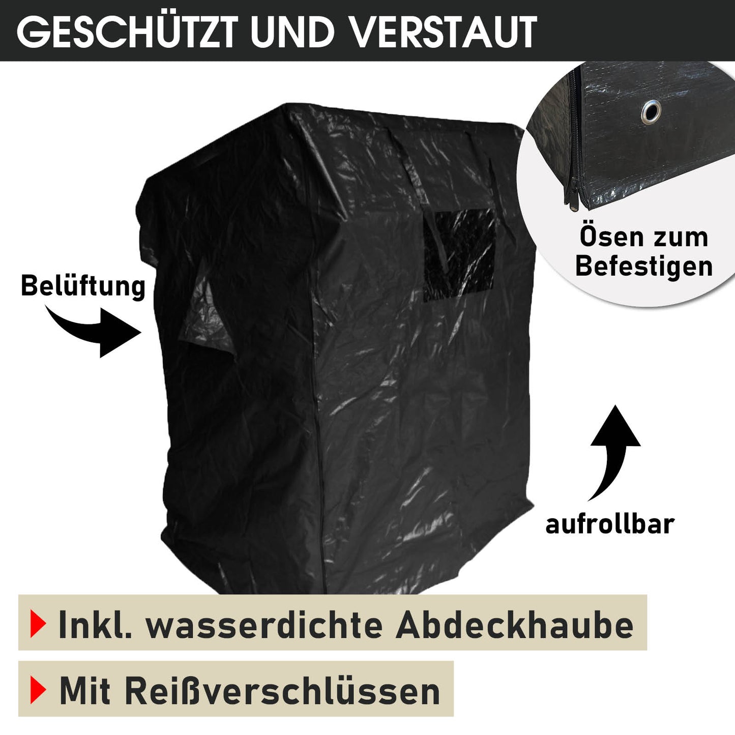 XXL Strandkorb 3-Sitzer USEDOM rot/grün/beige kariert