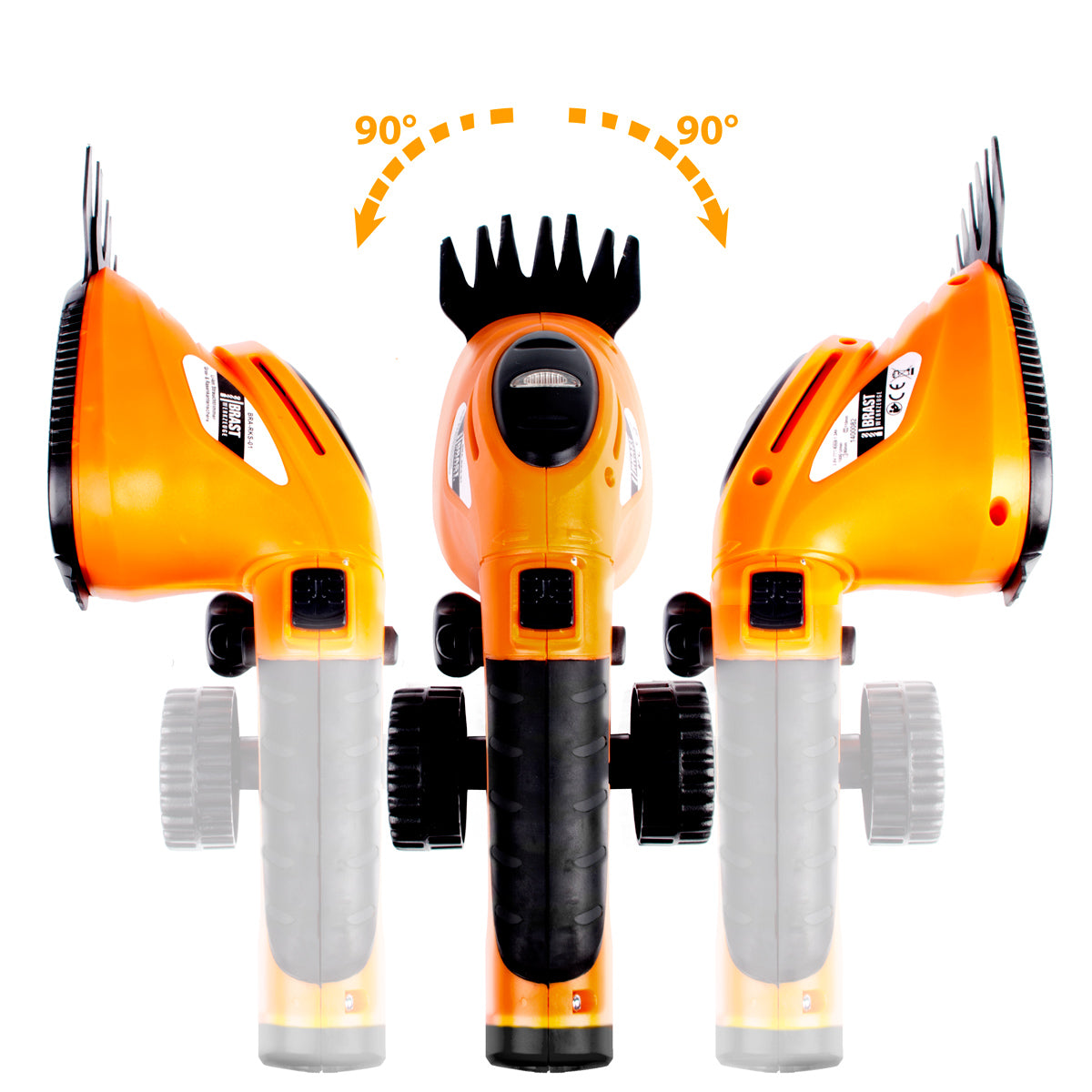 BRAST Akku Li-Ion 3in1 Gras- und Strauchscheren-Set