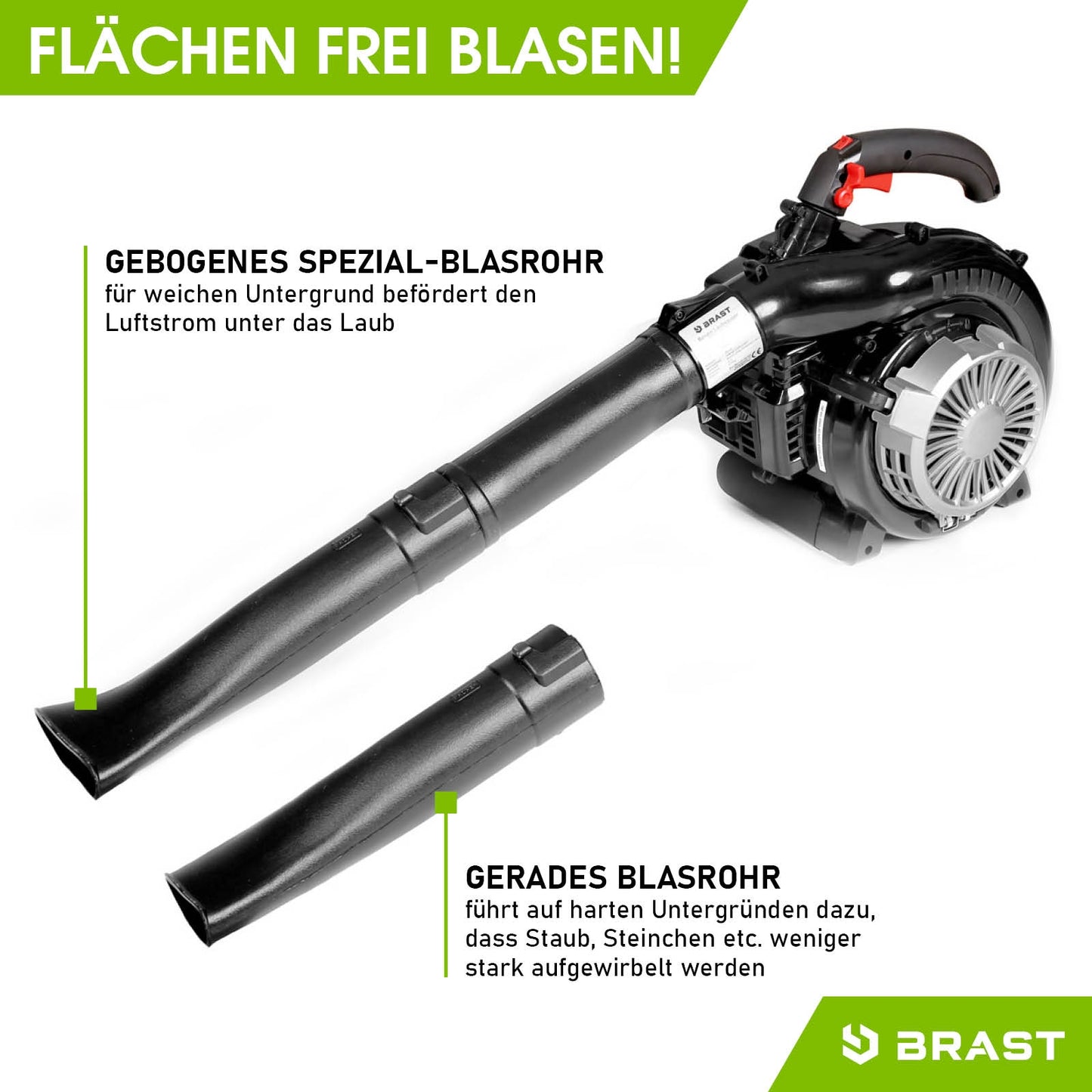 BRAST Benzin Laubbläser 3000 ECO