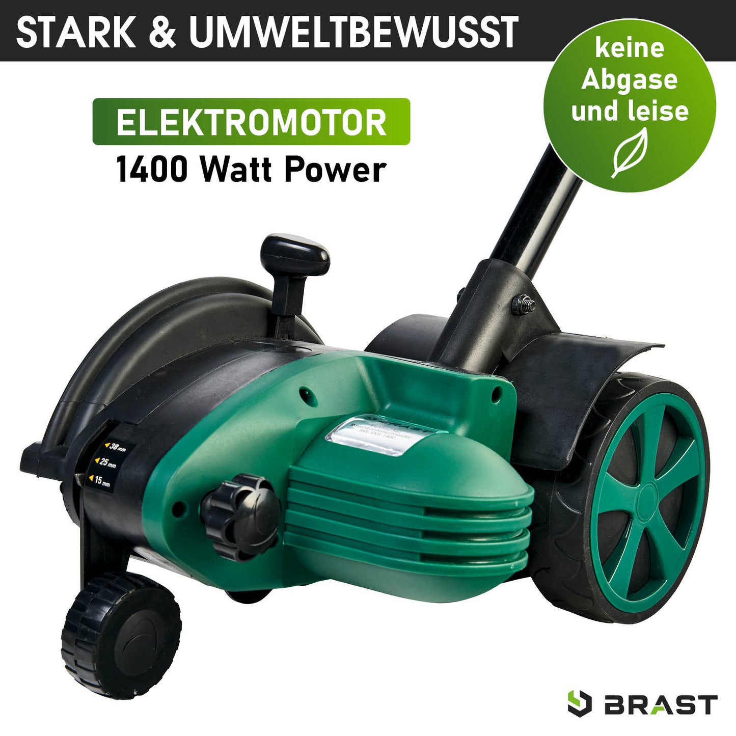 BRAST elektrischer  Rasenkantenschneider 1400+