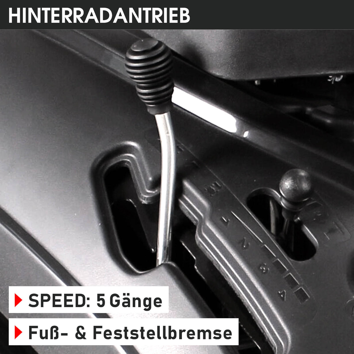 BRAST Benzin Aufsitzmäher 61196 ESTART