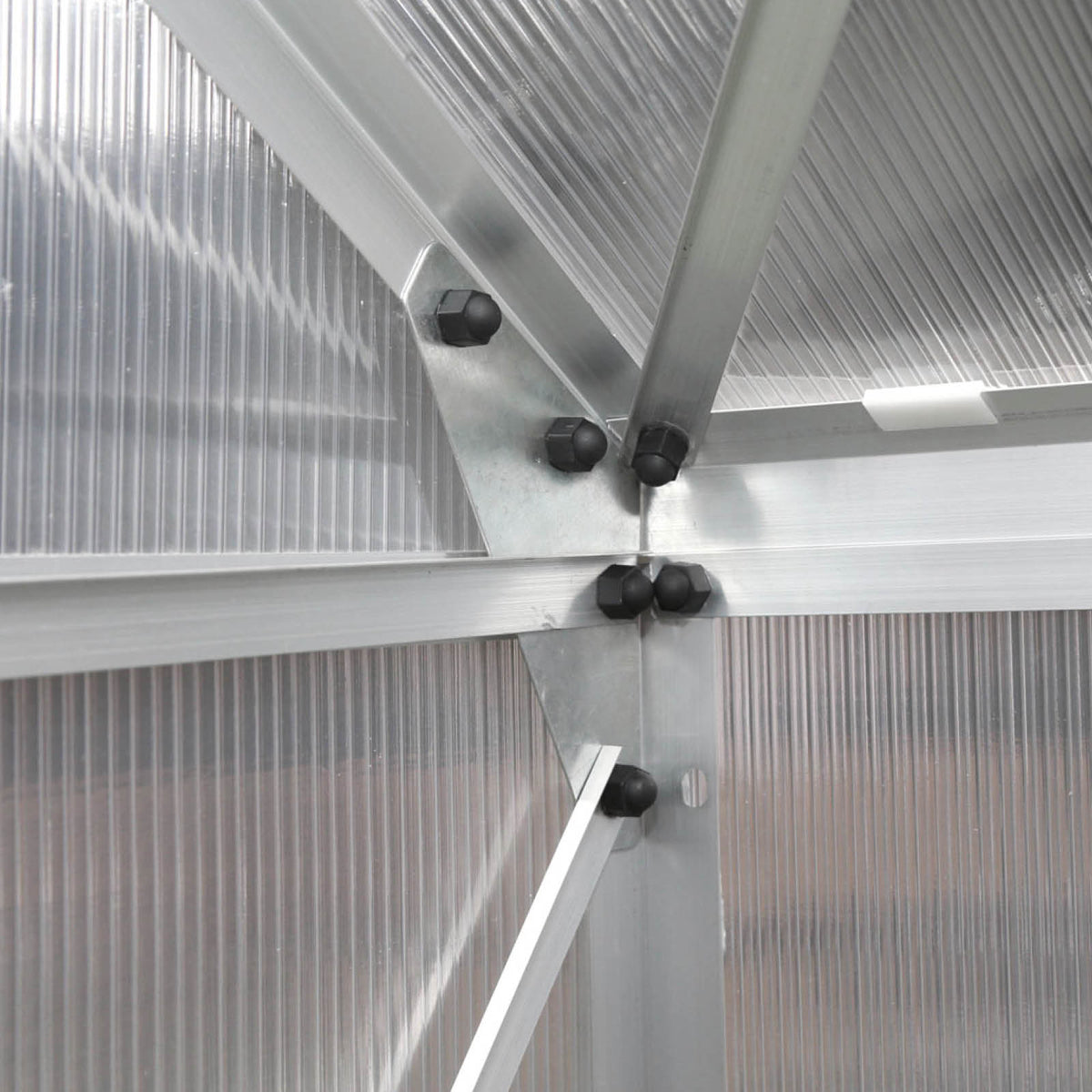 Aluminium-Gewächshaus 310x190x195