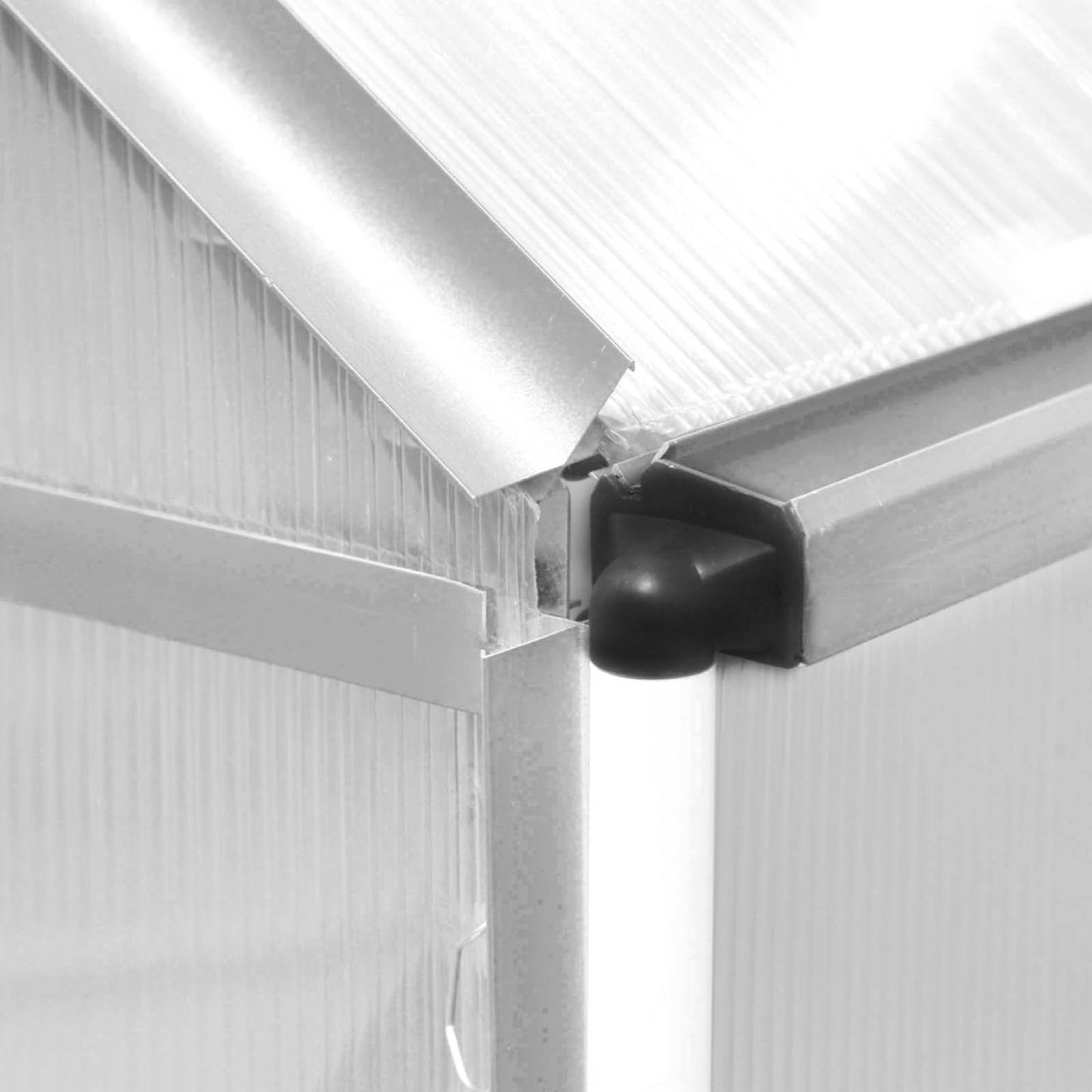 Aluminium-Gewächshaus 310x250x235