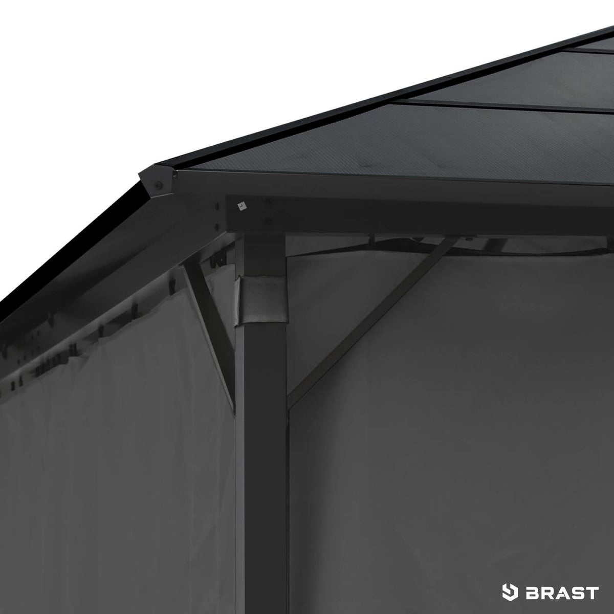 Alu-Pavillon Summerdream 3x4m grau