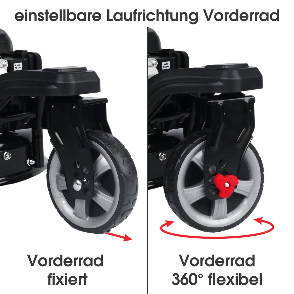 BRAST Benzin Rasenmäher 21196 Trike