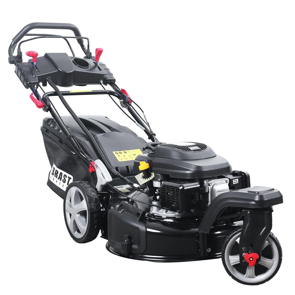 BRAST Benzin Rasenmäher 21196 Trike ESTART